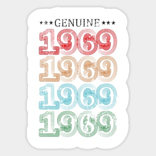 genuine 1959 birthday gift Sticker